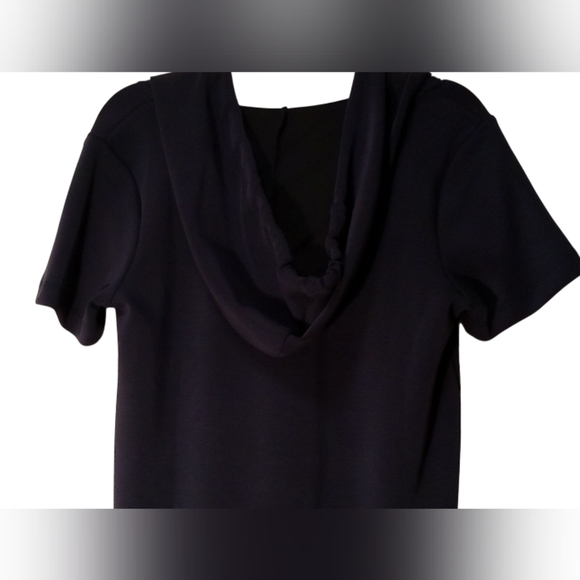 Cable & Gauge Sport - NWT Shift- Cover-Up Navy Blue Dress W/ Hood & Drawstring. - Picture 14 of 15
